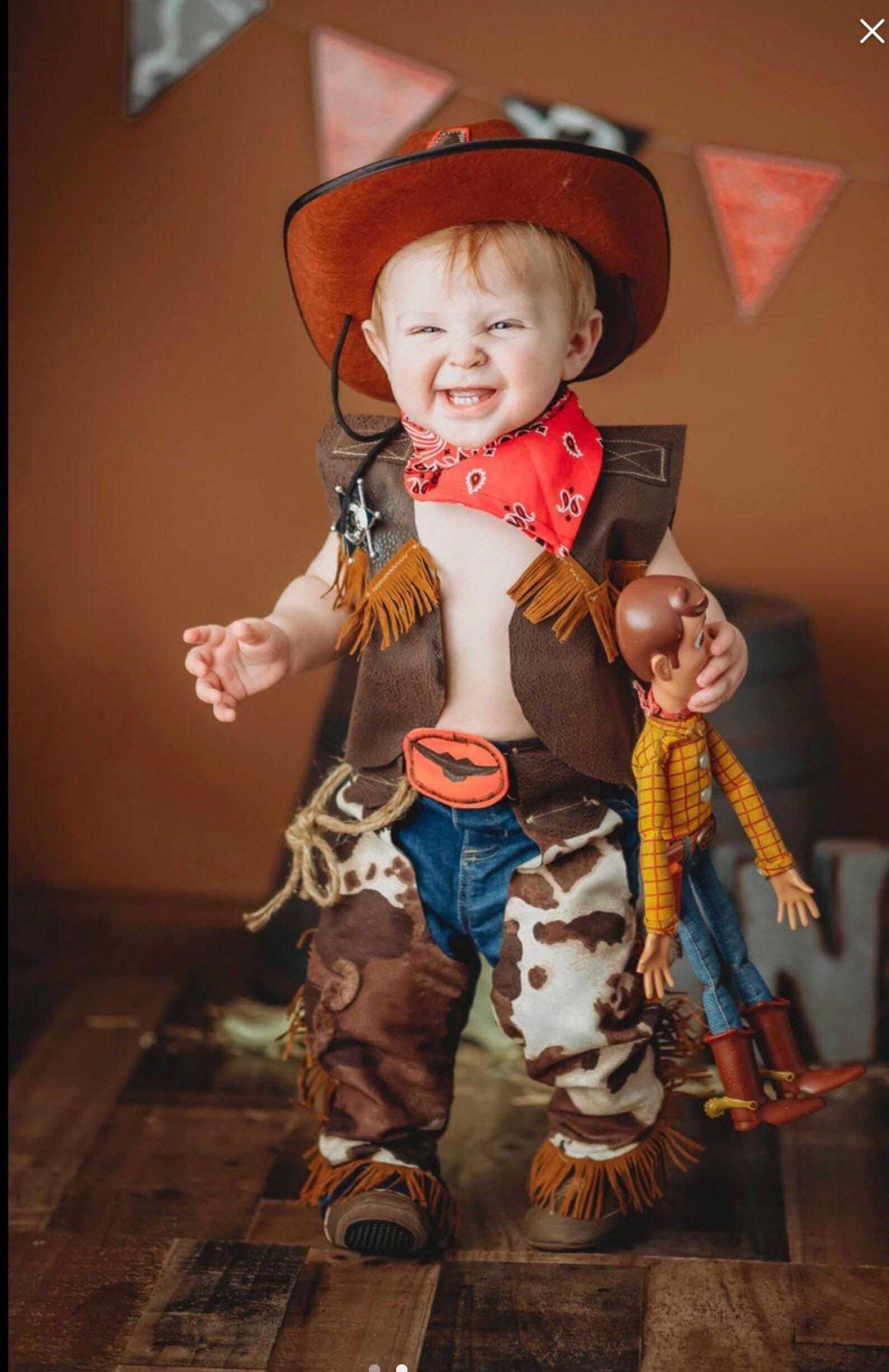 6 PIECES. My First Rodeo Cowboy Birthday Outfit Party Set Baby | Etsy