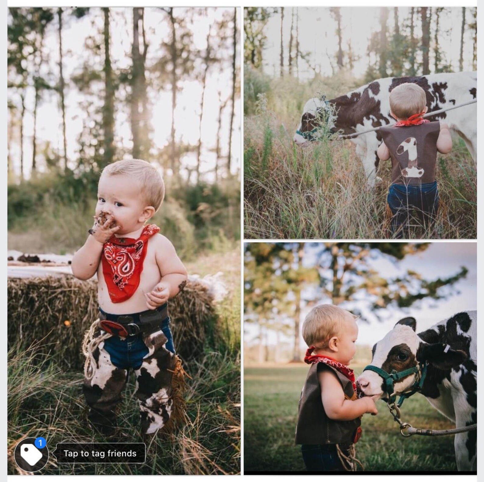 6 PIECES. Cowboy Birthday Outfit Baby Boy Western Clothes Etsy