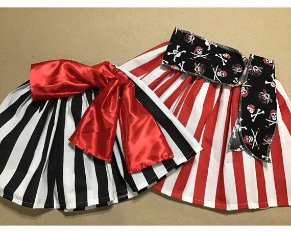 Striped clearance skirt pirate