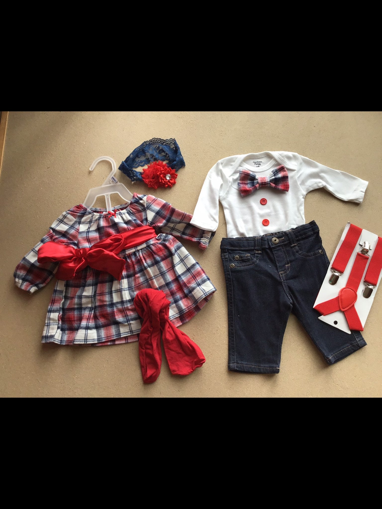 All Sizes Mix and Match Newborn  TWINS Brother and Sister matching Baby Outfits Twin Clothes for Boy and Girl Take me Home Outfit 7 PIECES. Kleding Meisjeskleding Babykleding voor meisjes Kledingsets 