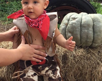 5 PIECES. My First Rodeo Outfit COWBOY Costume Western Clothes