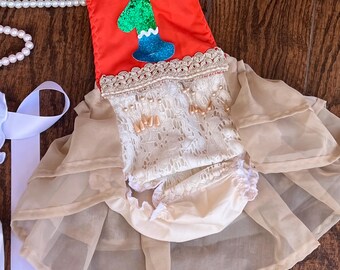 Baby ROMPER. Moana Inspired First Birthday Princess Outfit