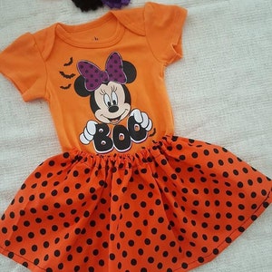 orange minnie mouse dress Disney Girls Costume - Minnie Mouse - Halloween Witch - Extra - Extra - Small - (XXS) -