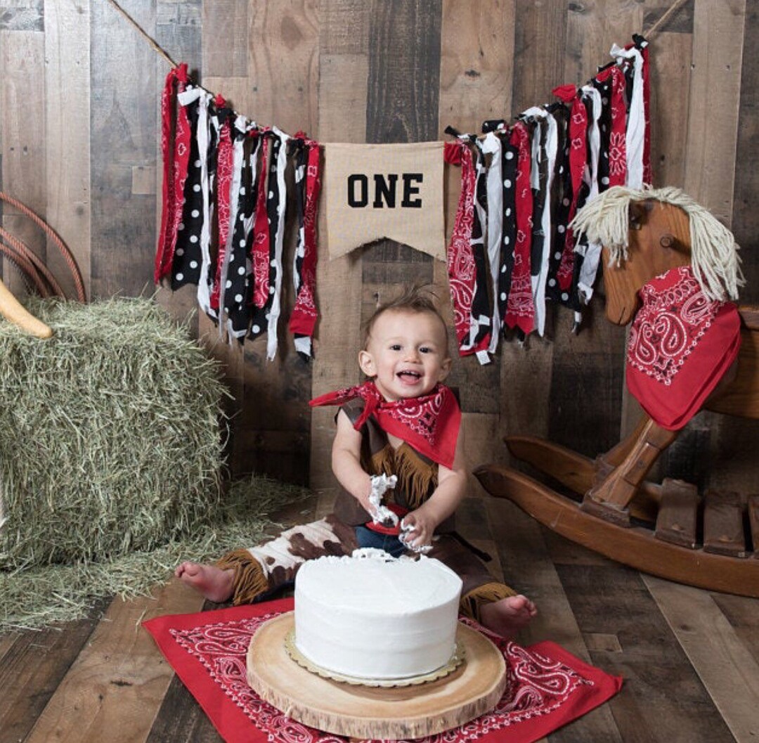 5 PIECES. Cowboy Birthday Outfit Baby Boy Western Clothes Etsy