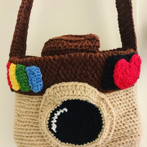 Crochet Camera Etsy