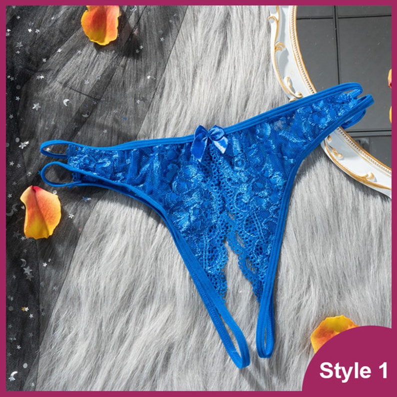 Crotchless Panties Open Crotch Bikini Extreme Lingerie Red Etsy Sweden