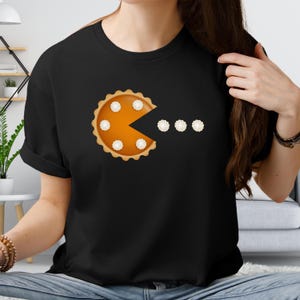 Funny Pumpkin Pie Thanksgiving T-Shirt: Halloween Fall Tee