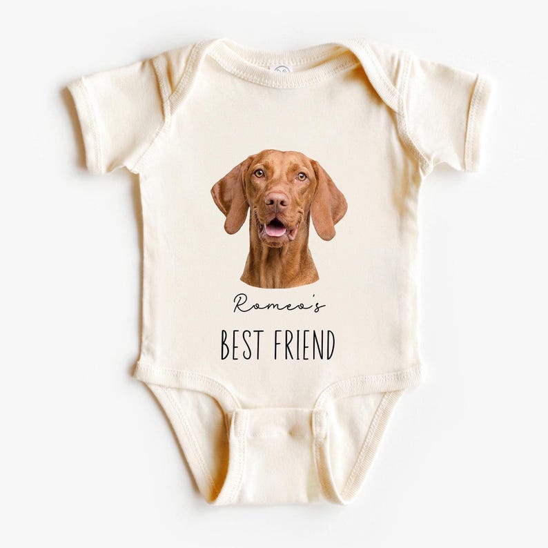 Custom Text and Photo Shirt shown on a model