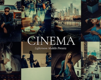 Cinematic Lightroom Mobile Presets: Urban Photo Editing (DNG)