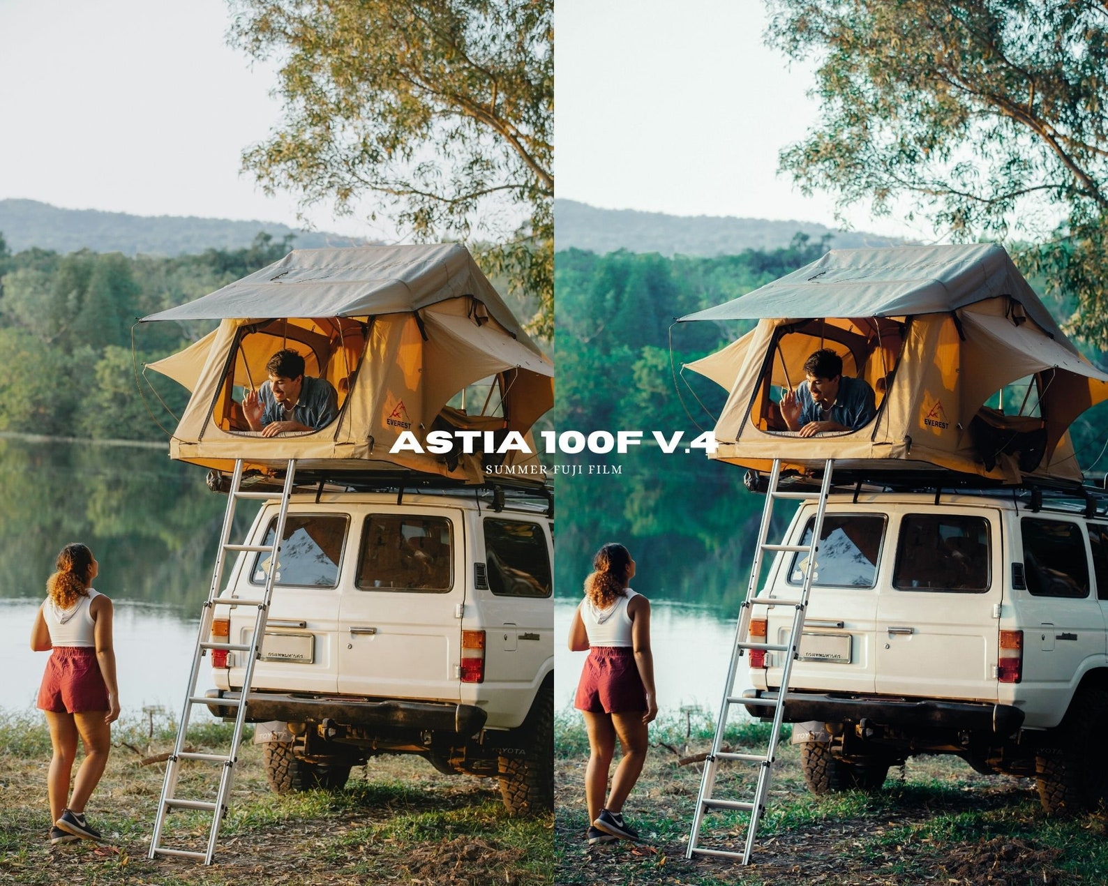 5 Lightroom Mobile Presets, Fuji Pack, Disposable Camera, Instagram