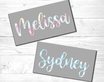 Name Patterned Vinyl Decal | Vinyl Name Decal for Phone | Name Sticker Decal | Customizable Decal | Tumbler Decal | Laptop Decal
