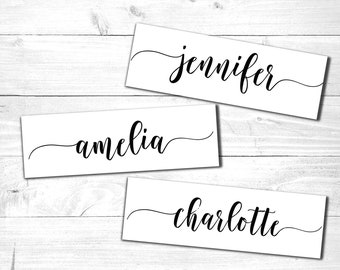 Name Decal  | Vinyl Name Decal for Phone | Name Sticker Decal | Customizable Decal | Tumbler Decal | Laptop Decal