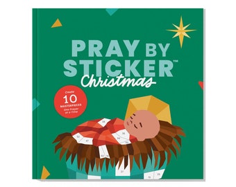 Pray by Sticker: Christmas Sticker Book