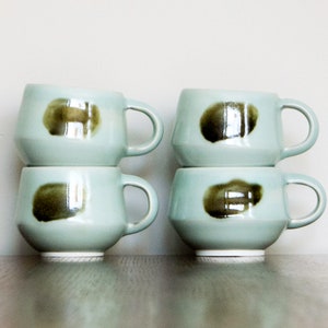 Handmade Porcelain Coffee/tea mugs image 2