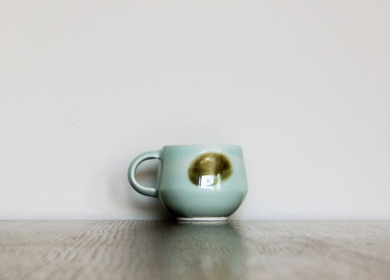 Tazas de café/té de porcelana hechas a mano imagen 4