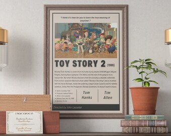 Toy Story 2 Poster Etsy