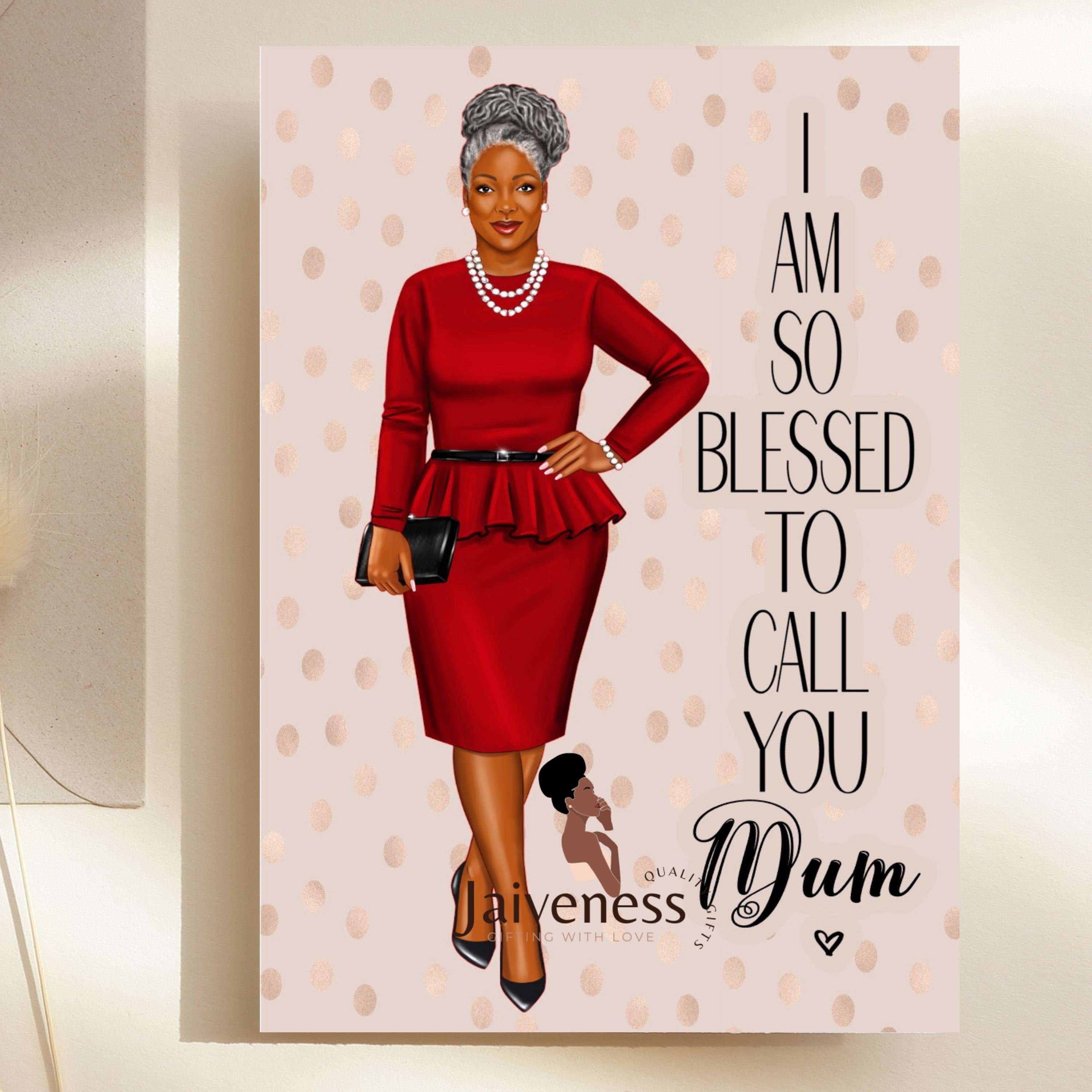 Black Mum Card Black Mother's Day Cards Black Mom - Etsy UK