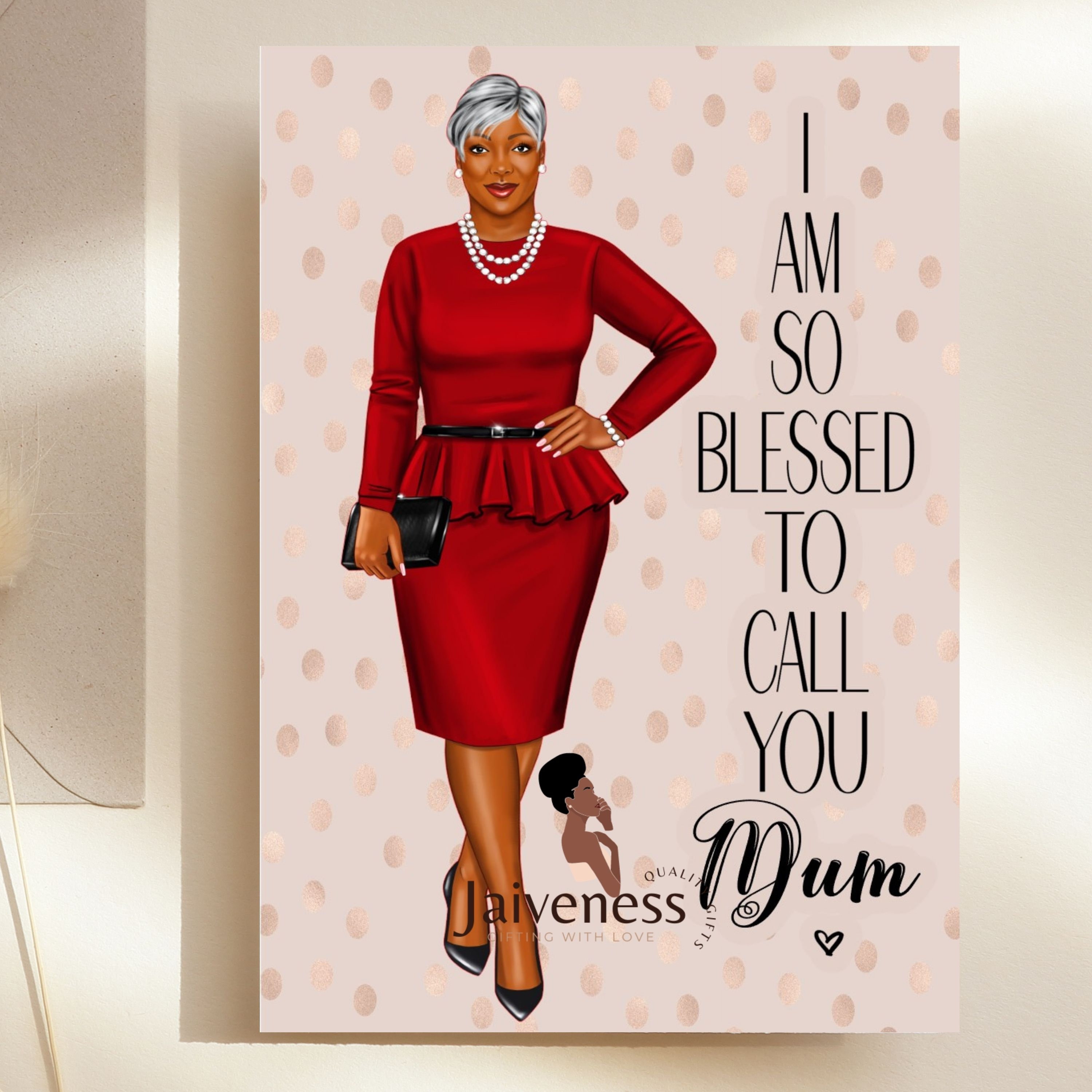 Black Mum Card Black Mother's Day Cards Black Mom - Etsy UK