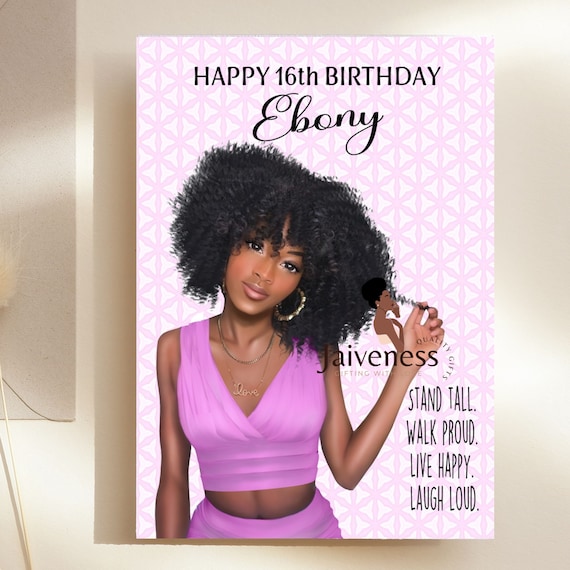 Standing Tall Lady Card Standing Tall Lady Card