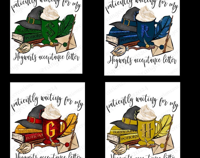PRINT Hogwarts Houses - Etsy