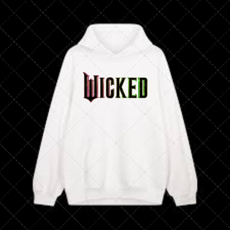 Wicked Movie Logo PNG Tshirt Printing Digital Download Instant Download ...