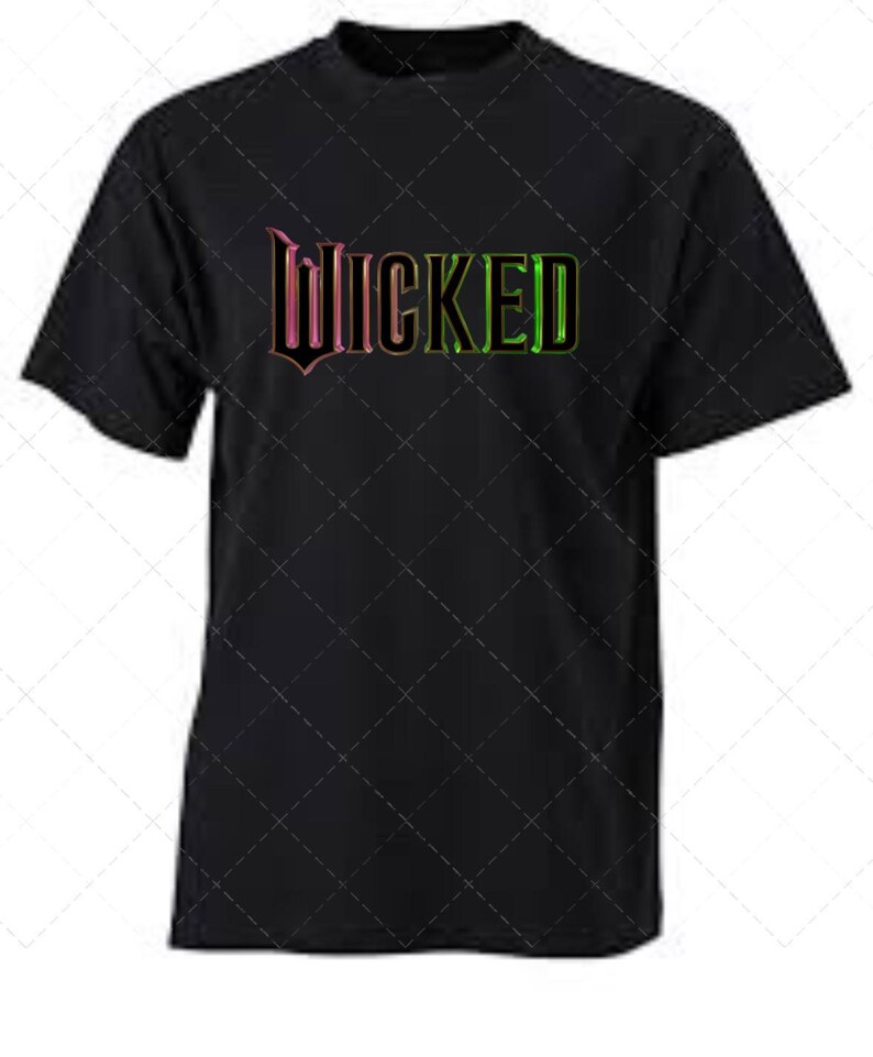 Wicked Movie Logo PNG Tshirt Printing Digital Download Instant Download ...