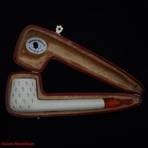 AGovem Handmade Canadian Block Meerschaum Pipe, Gift for Him, Meerschaumpfeifen, Handcarved Tobacco Pipe, Custom Order Pipe, AGM-1802
