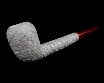 AGovem Unsmoked Handmade Canadian Block Meerschaum Pipe, Gift for Him, Meerschaumpfeifen, Handcarved Tobacco Pipe, Custom Pipe, AGM-1488