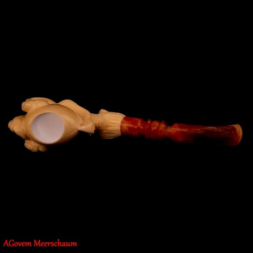 AGovem Eagle Claw Meerschaum Pipe, Gift for Him, shops Tabakspfeife, Meerschaumpfeifen, Handcarved Turkish Meerschaum, Custom Order Pipe, AGM-763
