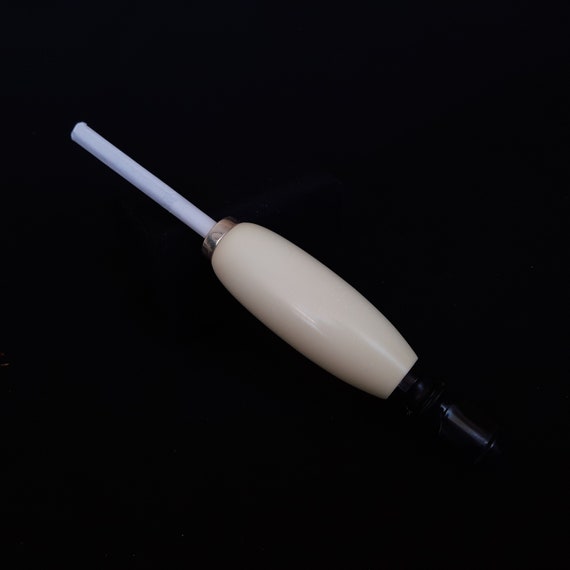 Handmade Meerschaum Cigarrette Holder With 925 Silver, Cigarette Holder, Hand Carved Cigarette Holder, Turkish Cigarette Holder, Cigarett
