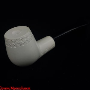 Handcarved Block Meerschaum Cigarrette Holder, Cigarette Holder, Cigarette, Turkish Cigarette Holder AGM-1245