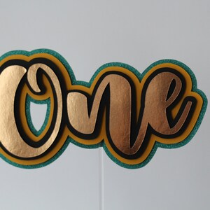 Cake Topper / Cake decoration - One