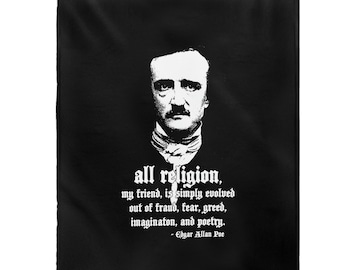 Edgar Allan Poe - Velveteen Plush Blanket
