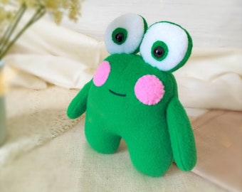 Plush frog is funny Soft toy Sewing Pattern