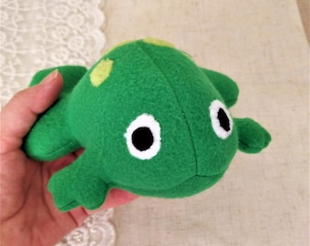 Frog plush Stuffed Animal Sewing pattern PDF