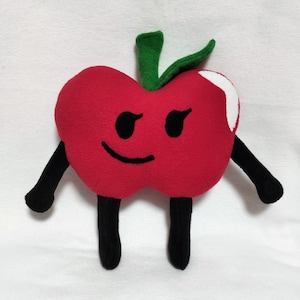 Plush Toy Apple The Forgettable from Inanimate Insanity Team Epic The Bright Lights