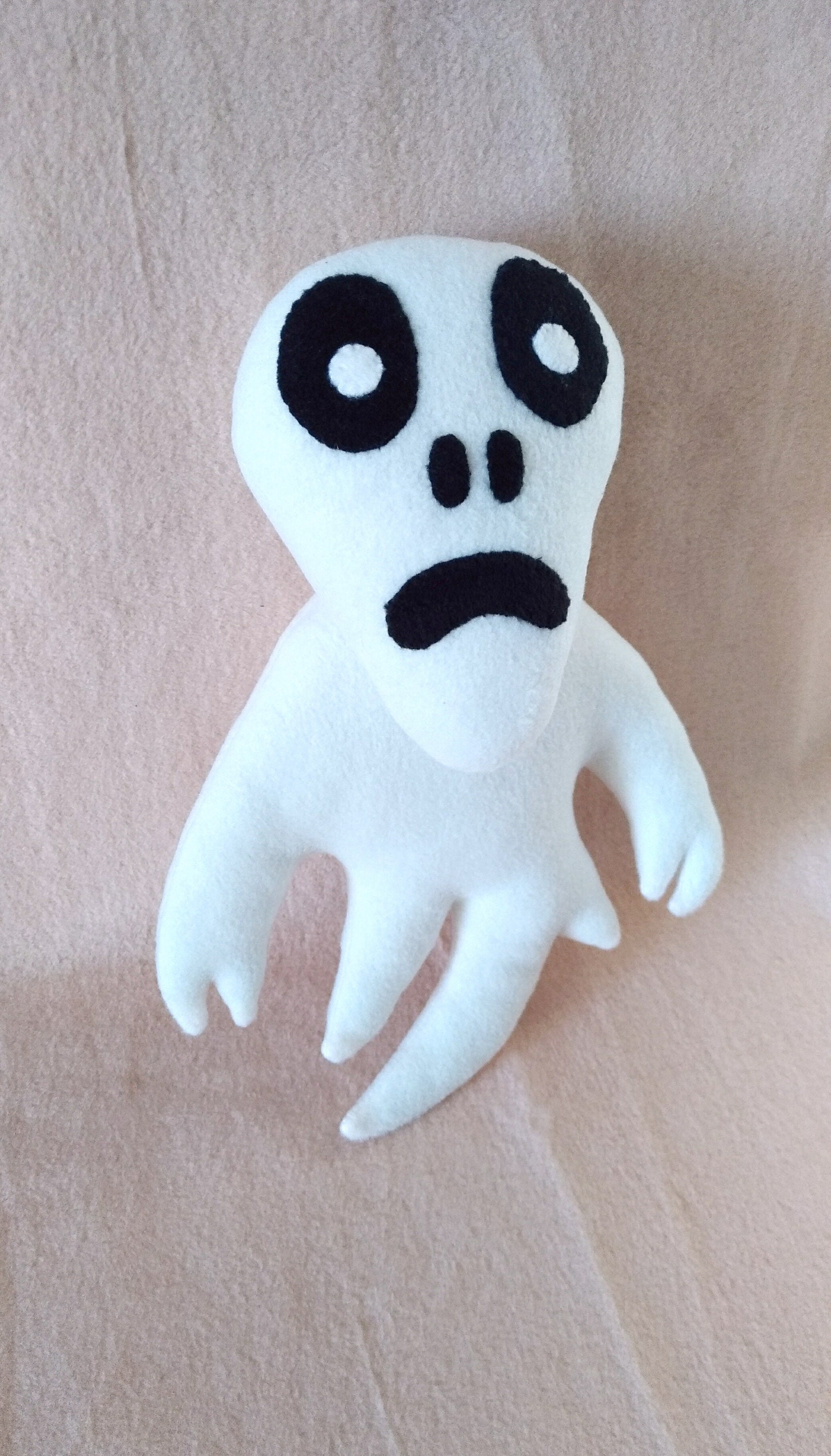 Alien Ghost Plush, Inspired by Trevor Henderson Soft Toy, Plushie