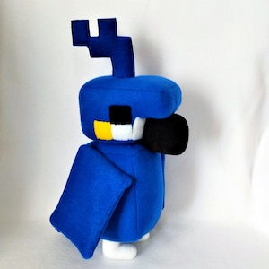 Minecraft parrot with spikes Vicious Plush Toy