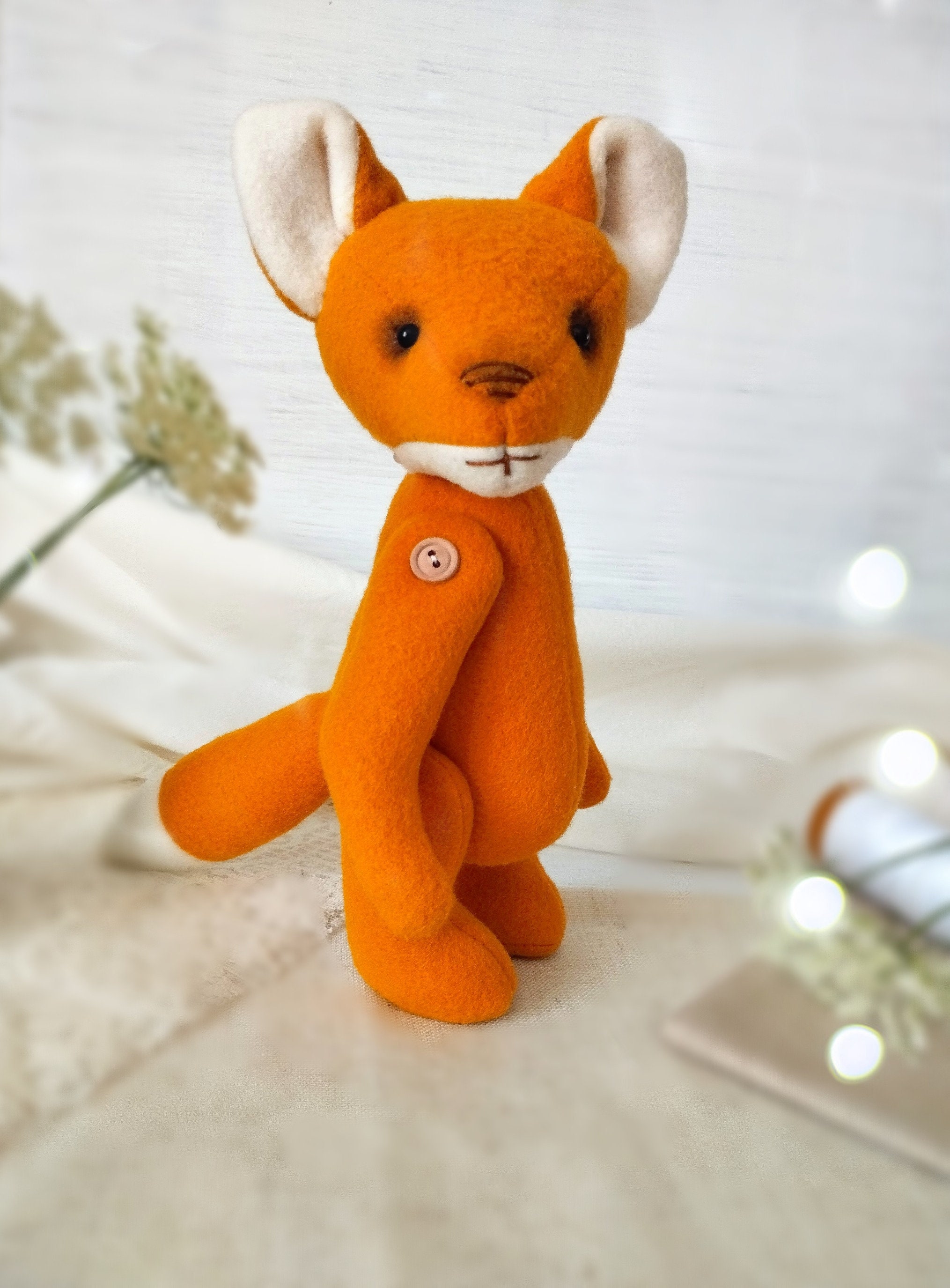 Plush Fox Plush Sewing Instant Download Sewing Pattern PDF - Etsy