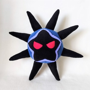 Mario Bros Dark Star-Monster mit Stacheln aus Paper Mario Plüschtier