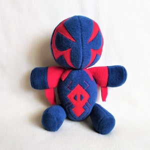 Plush Toy 2099S big headed stuffie Miguel O’hara Plushie  Across the Spiderverse Spiderman
