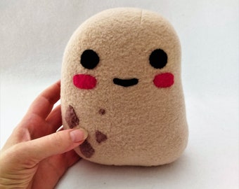 Kartoffel Plüschtier Kawaii – Weiches Kuschelkissen 30 Cm Oder 45 Cm | Süßes Lebensmittel-Stofftier Für Kinder & Dekoration