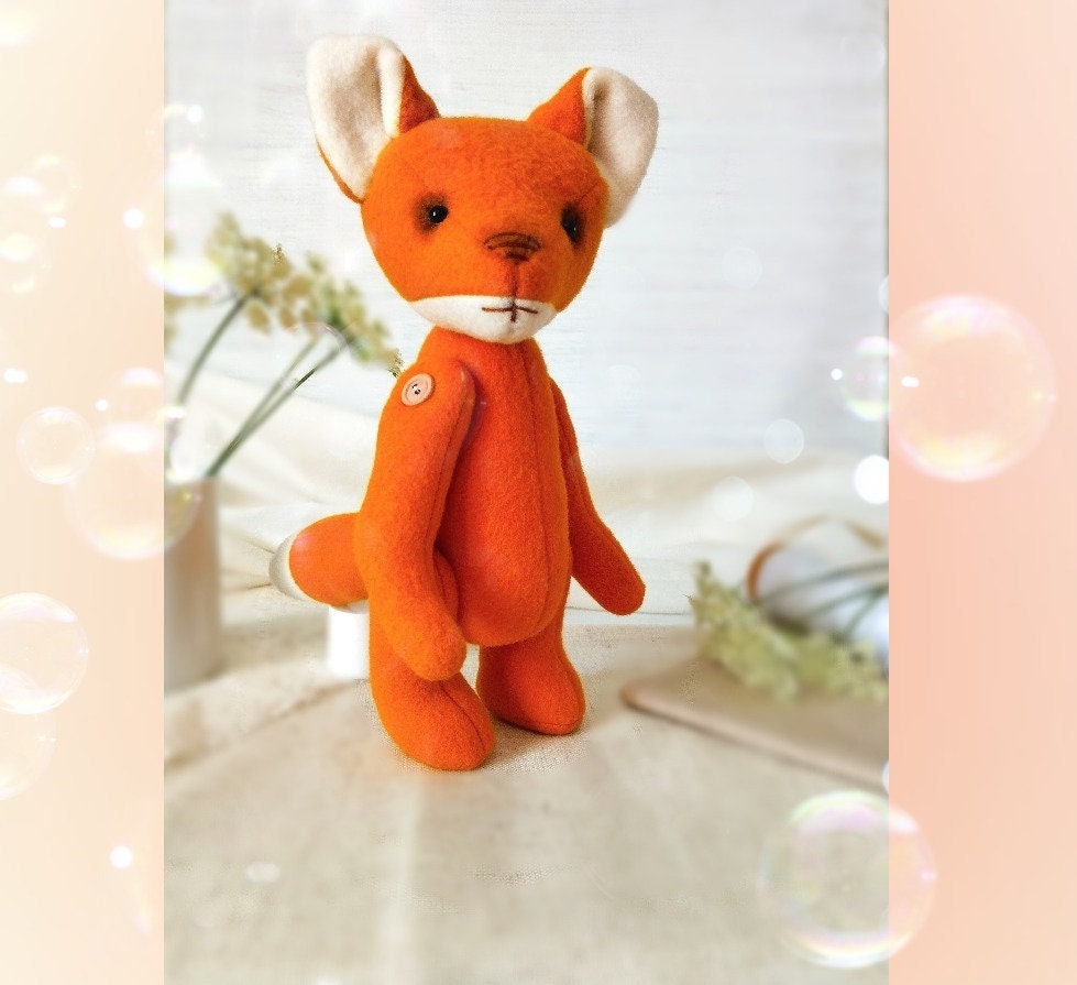 Plush Fox Plush Sewing Instant Download Sewing Pattern PDF - Etsy