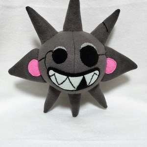 Dark Bristle stone monster with spikes from Paper Mario  Plush Toy