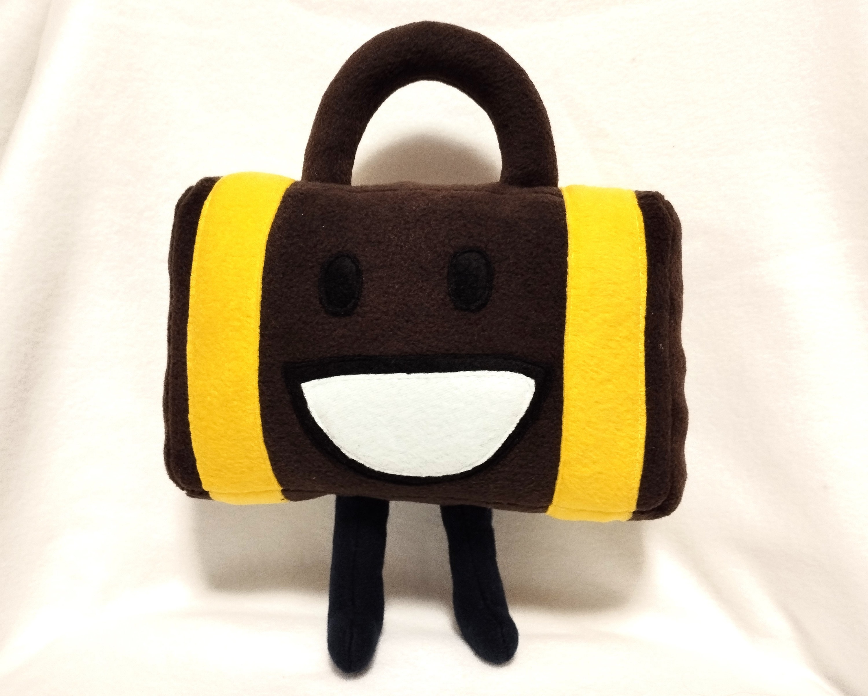 絵画 stuffed ll Suitcase the Pushover Plush Toythe Twins From Inanimate Insanity