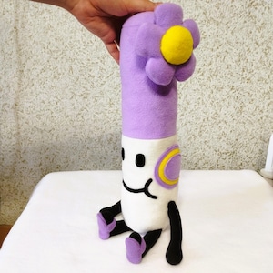 Marker flowerPlush Bfdi Insanity from Battle for BFB and The Power of Two plush toy IDFB TPOT