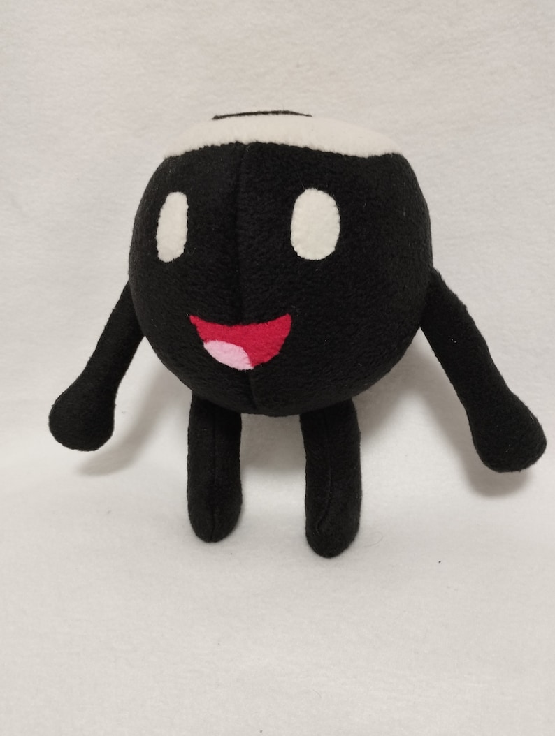 Plush Toy 8ball Battle for Dream Island Battle for BFDI Kids Etsy