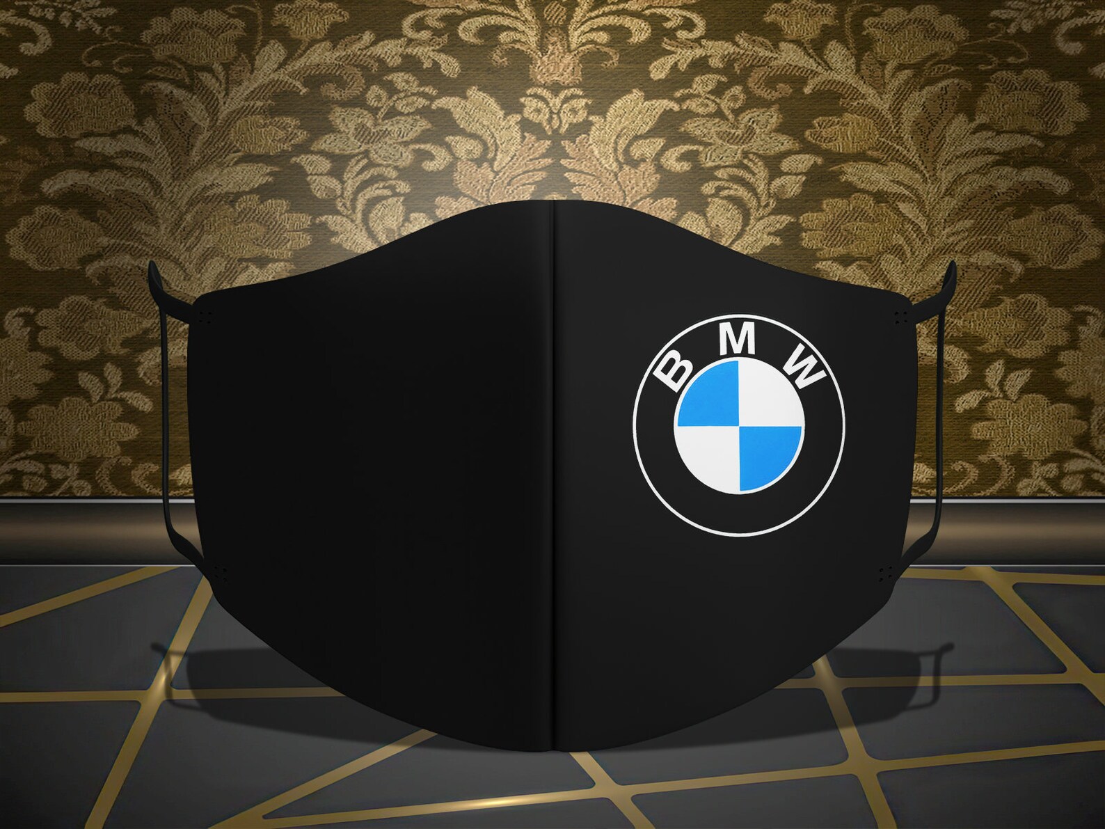 Luxury Car Polyester Face Mask Logo Mask Logo Car Face Mask Etsy