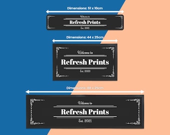 Custom Bar Mat /  Runners  - Multiple sizes - Fully customisable - Perfectly Personalised Bar Mat for your home bar, Mancave or Garden bar