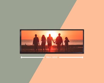 Custom Photo Medium Bar Runner / Mat / Great for special occasions - Add your photo. Perfect for personalising birthdays / weddings / Trade